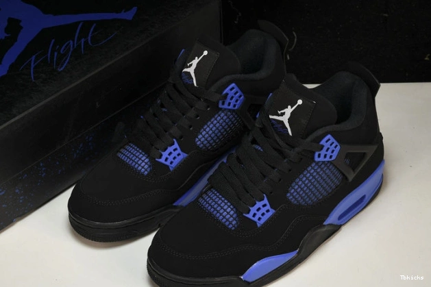 Reps TBK Retro CT8527-018 Game Black Royal Jordan 4 0728